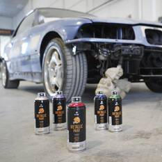 MTN Pro Metallic Black Spray Paint 400mL, , scaau_hi-res