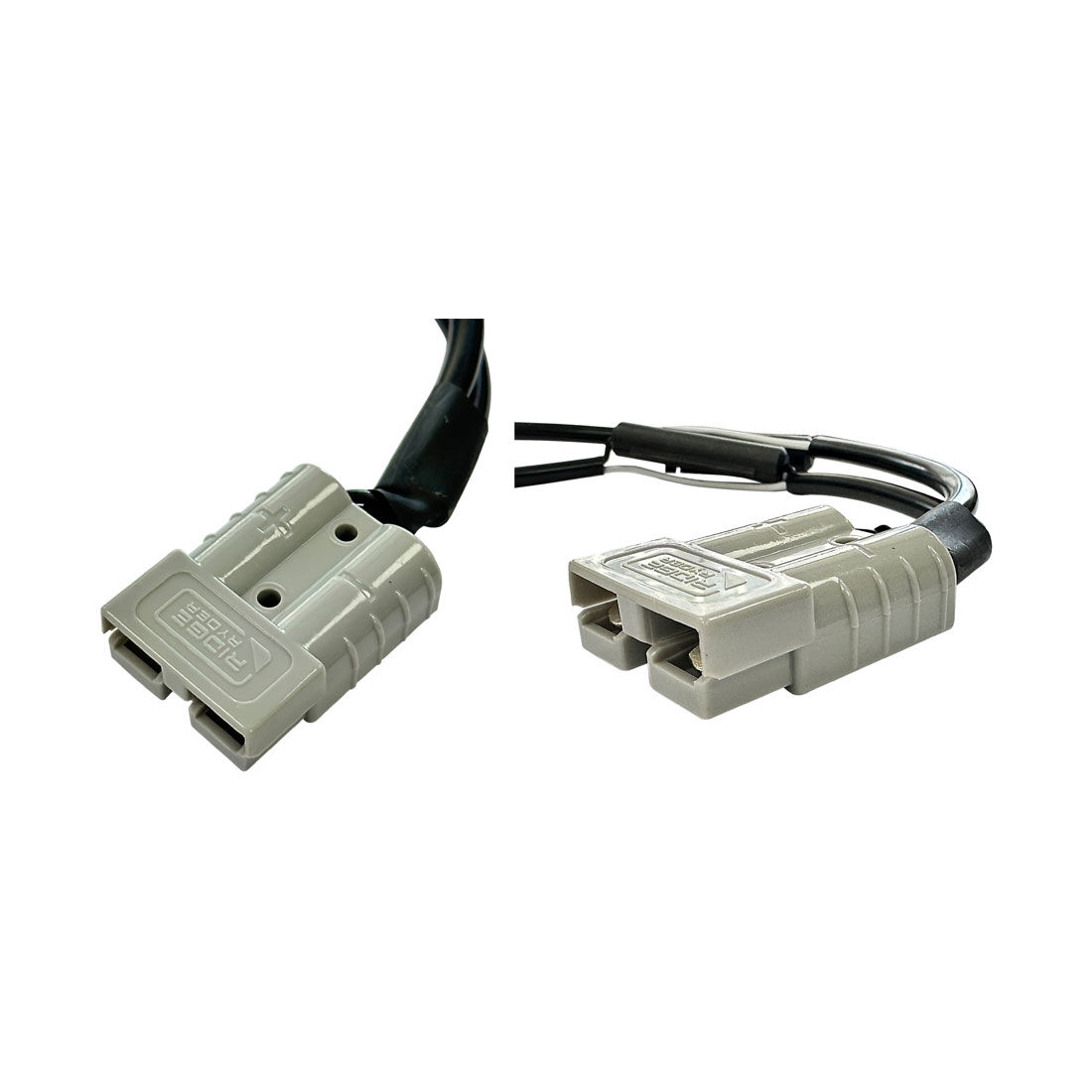 Ridge Ryder 50 Amp Plug - 12V Twin Socket, 30cm, 16 AWG, , scaau_hi-res