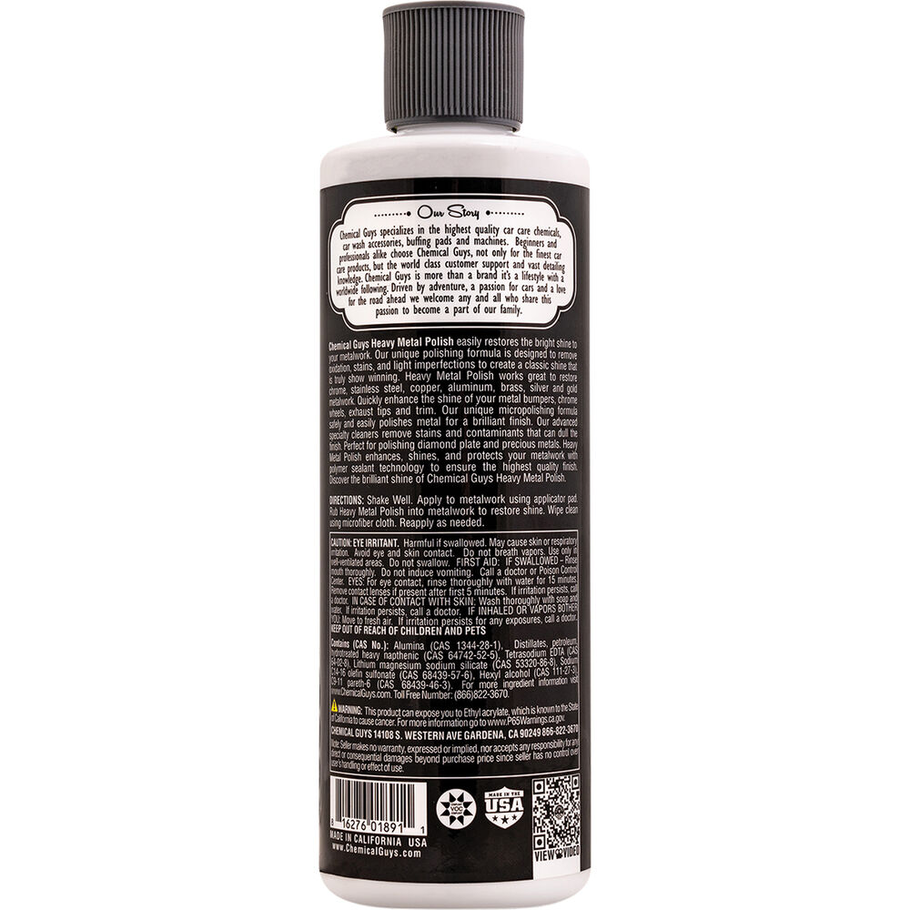 Chemical Guys Heavy Metal Polish 473mL Supercheap Auto