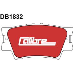 Calibre Disc Brake Pads DB1832CAL, , scaau_hi-res