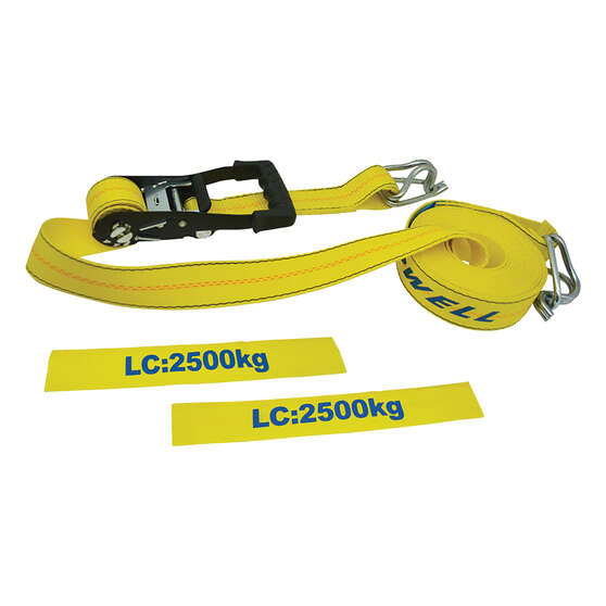Gripwell Heavy Duty 2500kg Ratchet Tie Down 10m, , scaau_hi-res
