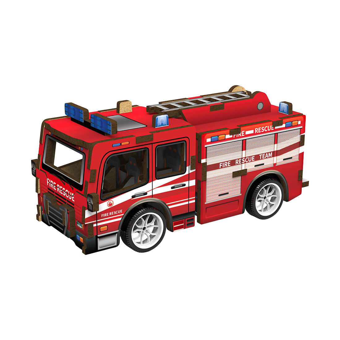 Fire Truck 3D Puzzle, , scaau_hi-res