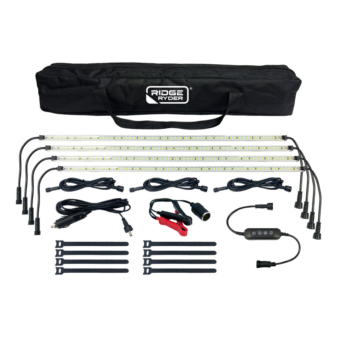 Ridge Ryder 4 Bar LED Camping Light Kit, , scaau_hi-res