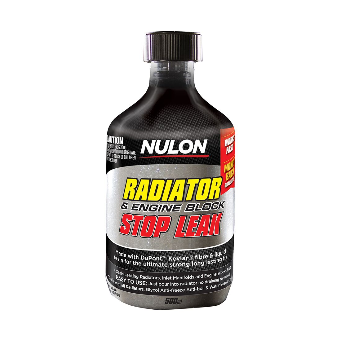 Nulon Radiator Engine Block Stop Leak - 500mL, , scaau_hi-res