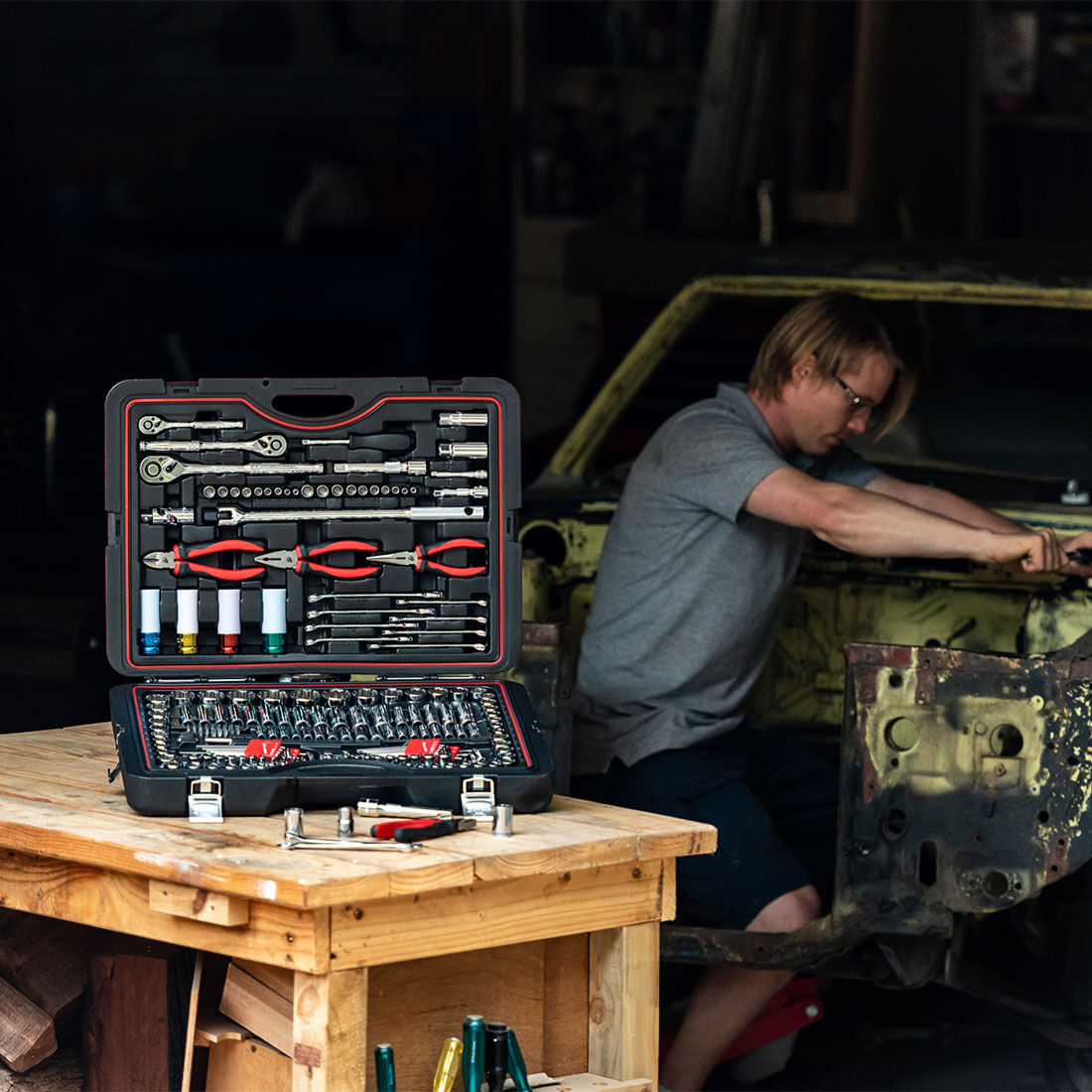 ToolPRO Automotive Tool Kit 198 Piece, , scaau_hi-res