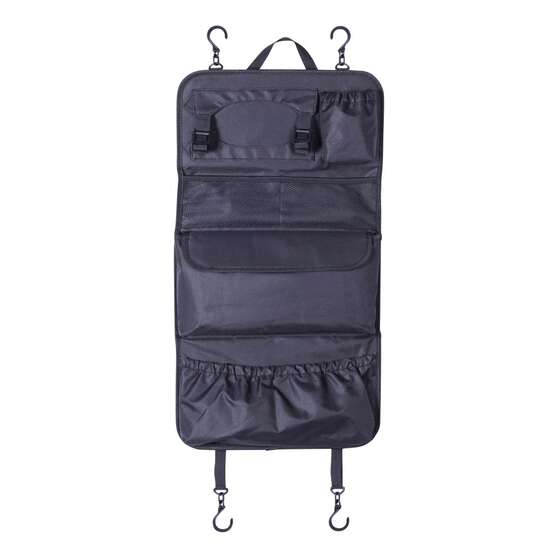 Cabin Crew Repreve Back Seat Organiser Black, , scaau_hi-res