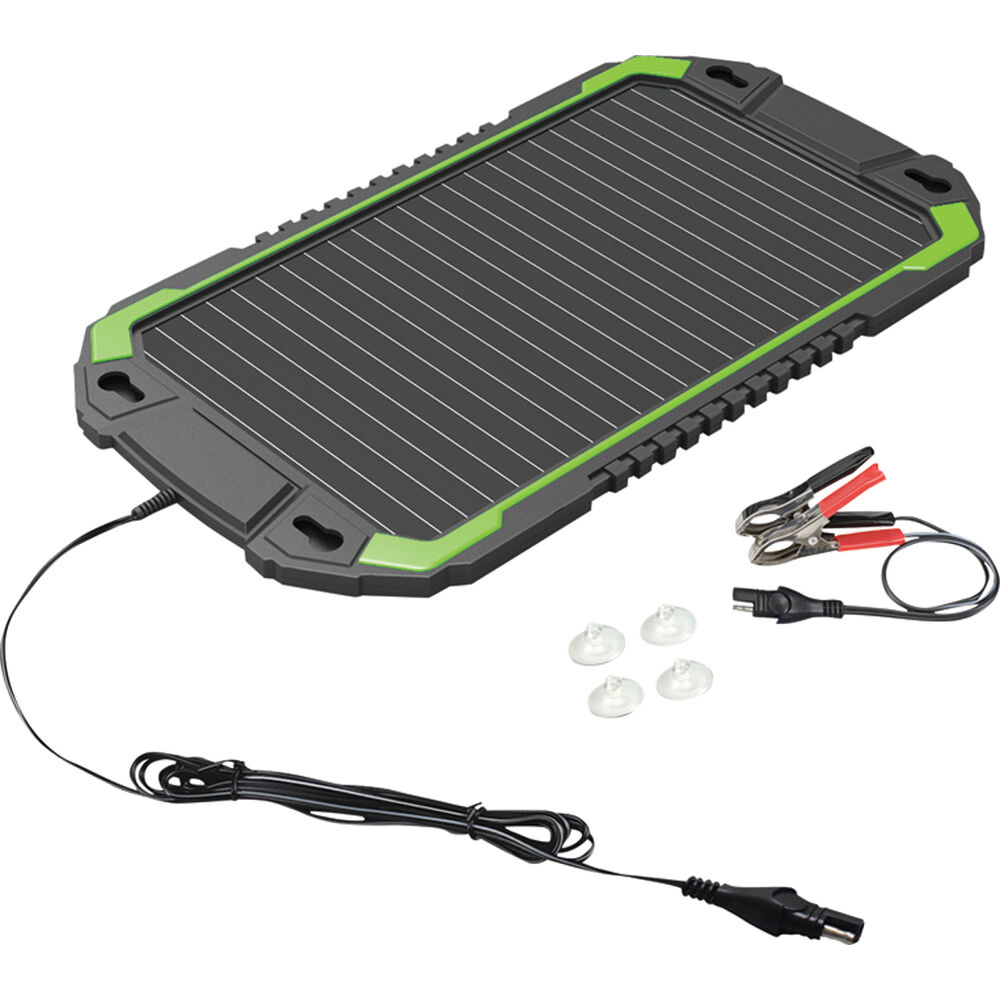 Sunway Solar Car Battery Trickle Charger Maintainer 12Volt 8W Solar