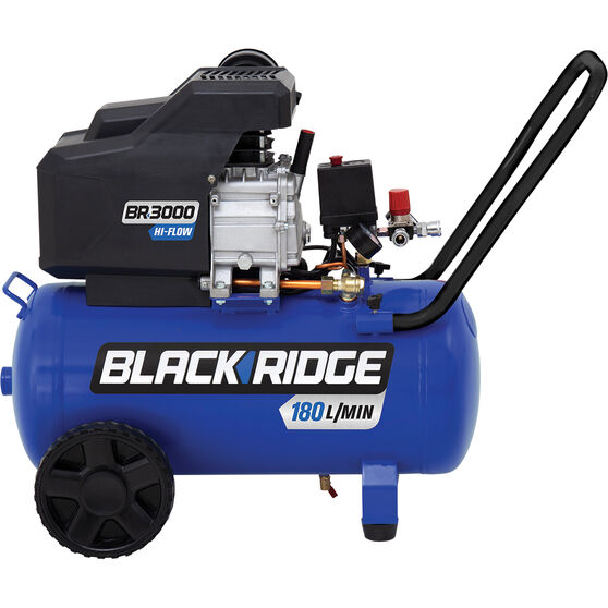 Blackridge Air Compressor 2.5HP Direct Drive Hi Flow 40 Litre tank