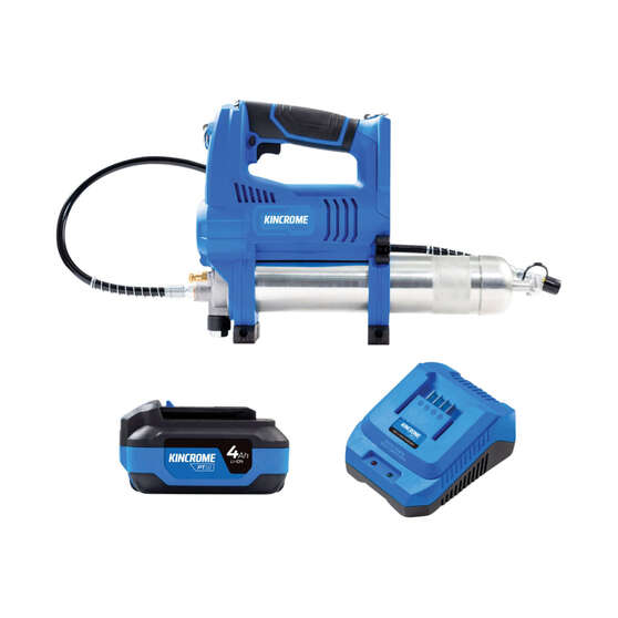 Kincrome PT18 18V Grease Gun Kit 4.0Ah, , scaau_hi-res