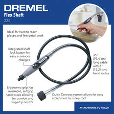 Dremel Flexible Shaft, , scaau_hi-res