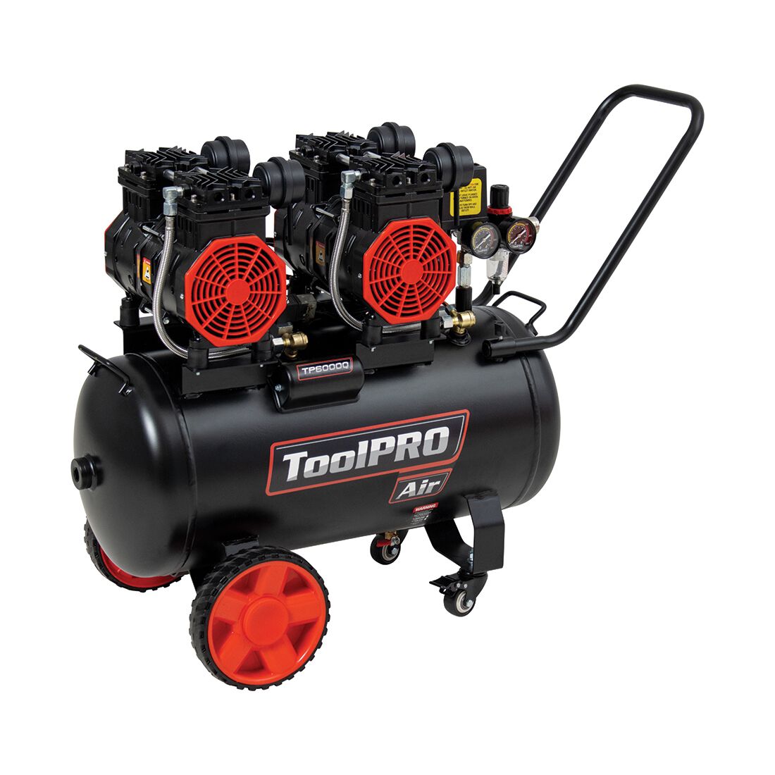 ToolPRO Air Compressor Silenced 2.75HP 50 Litre tank, , scaau_hi-res