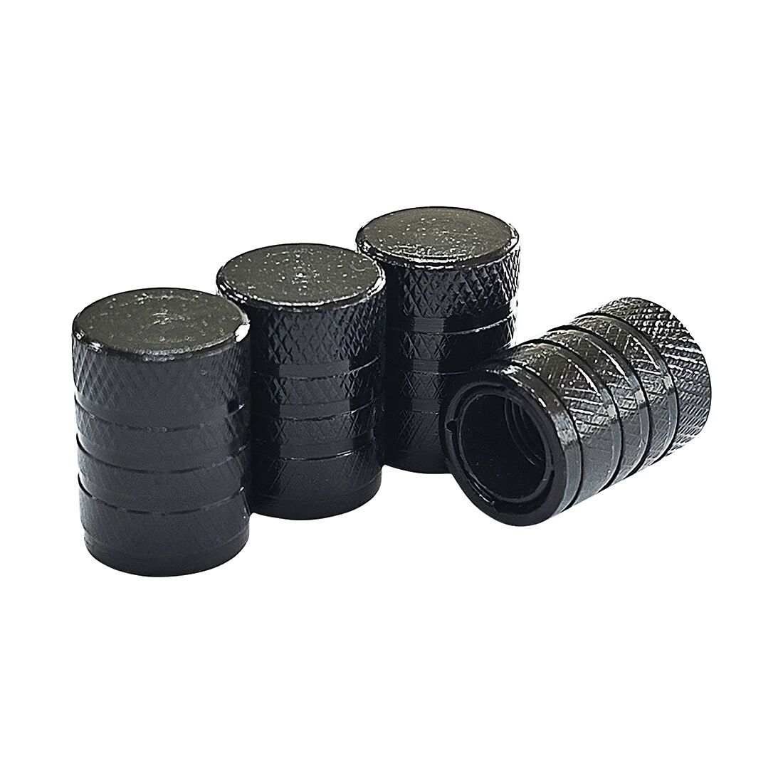 SCA Valve Caps Barrel 4 Pack Jet Black, , scaau_hi-res