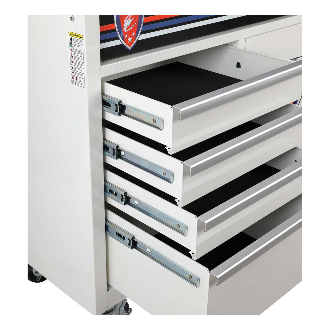 Walkinshaw Andretti United Tool Cabinet 5 Drawer 41 Inch, , scaau_hi-res