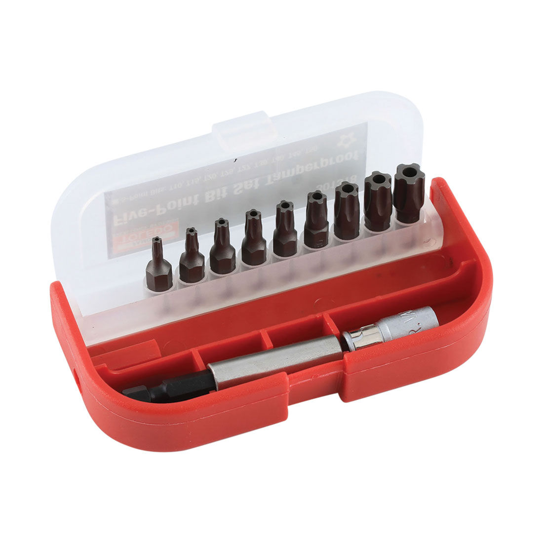Toledo Torx Bit Set 5 Point 11 Piece, , scaau_hi-res