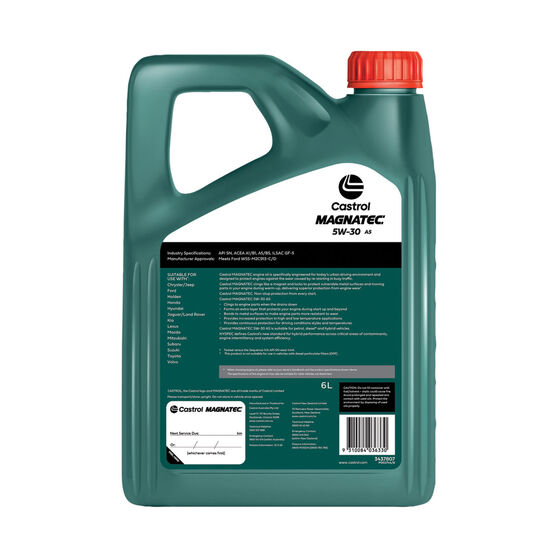 Castrol MAGNATEC Stop Start Engine Oil - 5W-30, A5, 6 ...