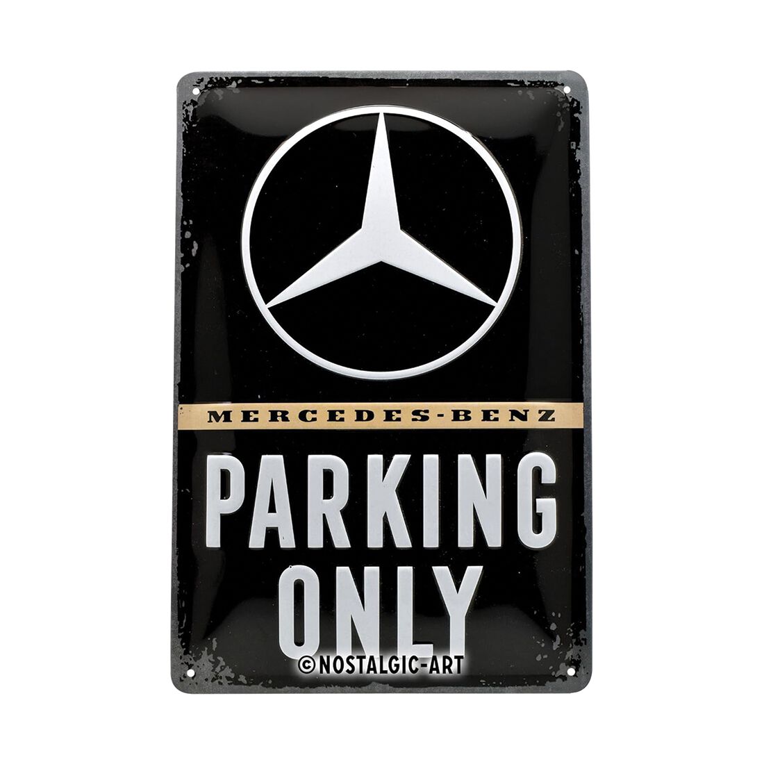 Nostalgic-Art Tin Sign 20x30cm Mercedes Benz Parking Only, , scaau_hi-res