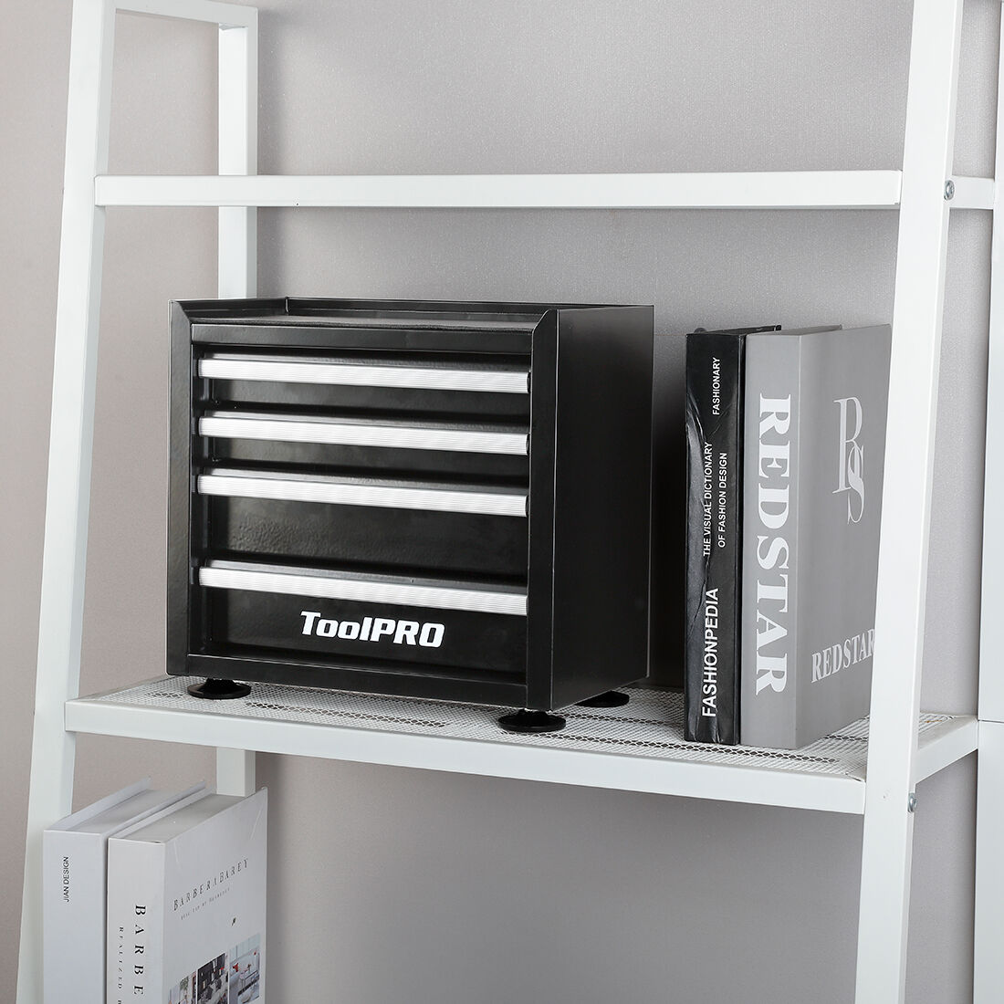 ToolPRO Mini Tool Cabinet 4 Drawer Black, , scaau_hi-res
