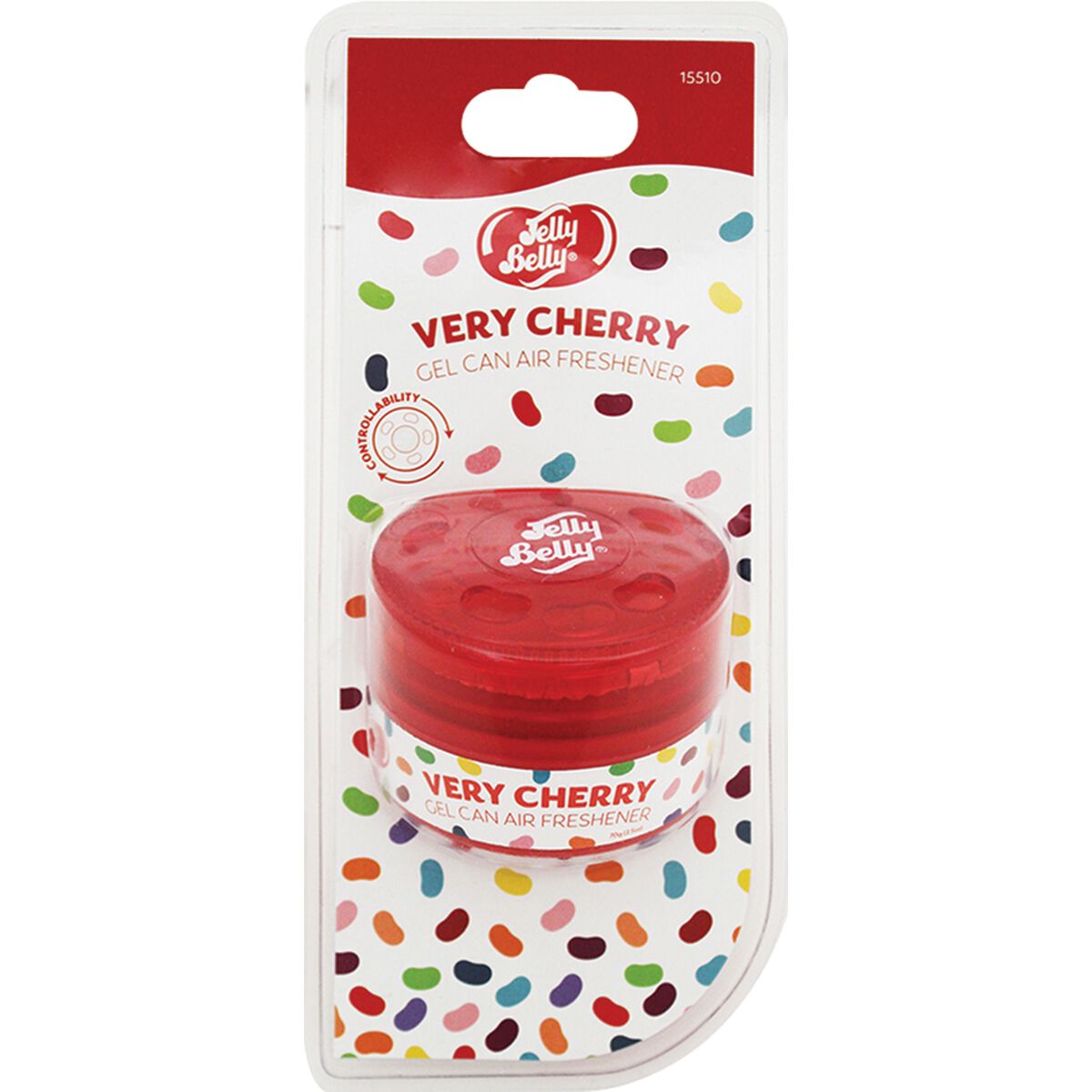Jelly Belly Cannister Air Freshener - Very Cherry, 70g, , scaau_hi-res