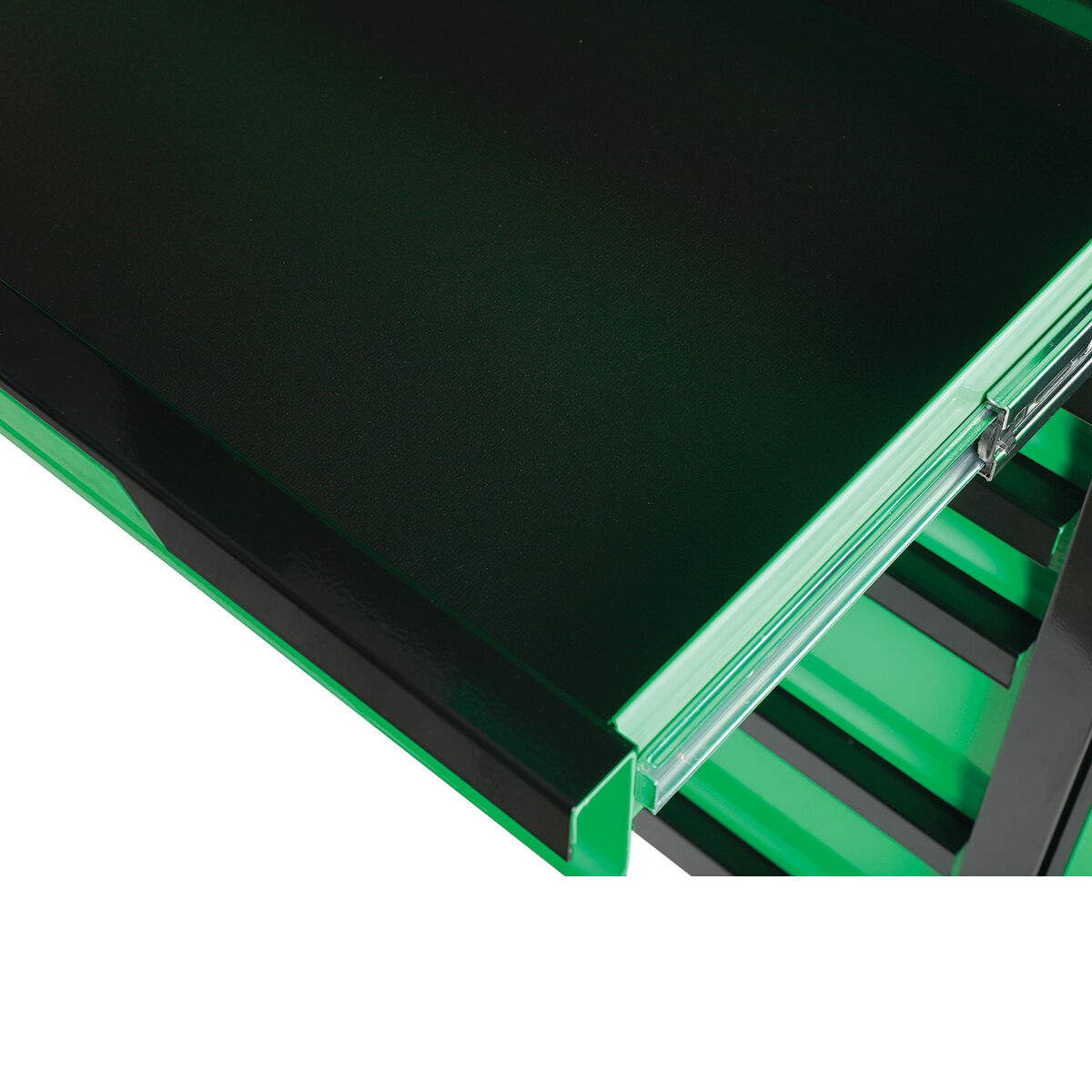 ToolPRO Neon Tool Cabinet Green 6 Drawer 42 Inch, , scaau_hi-res