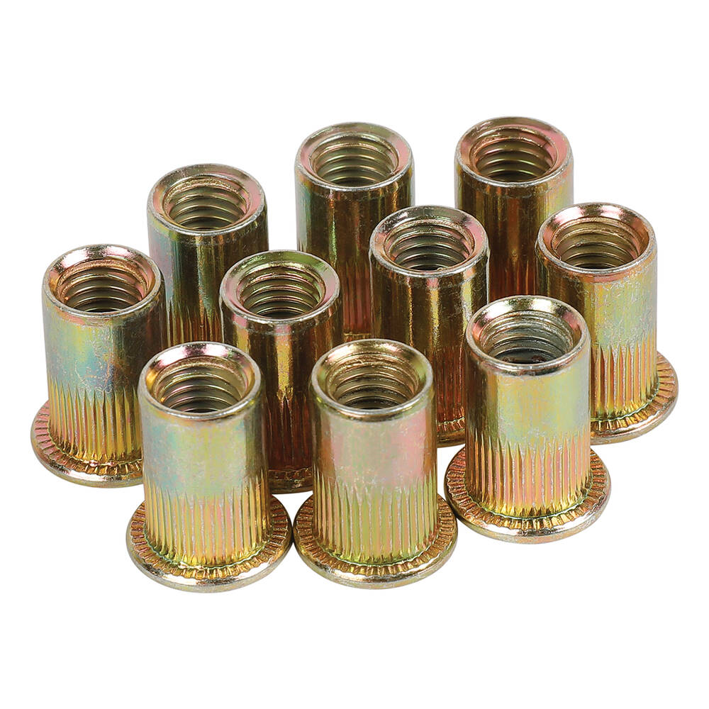 M8 Rivet Threaded Inserts ToolPRO Rivet Nut Inserts M8 10 Piece | Supercheap Auto