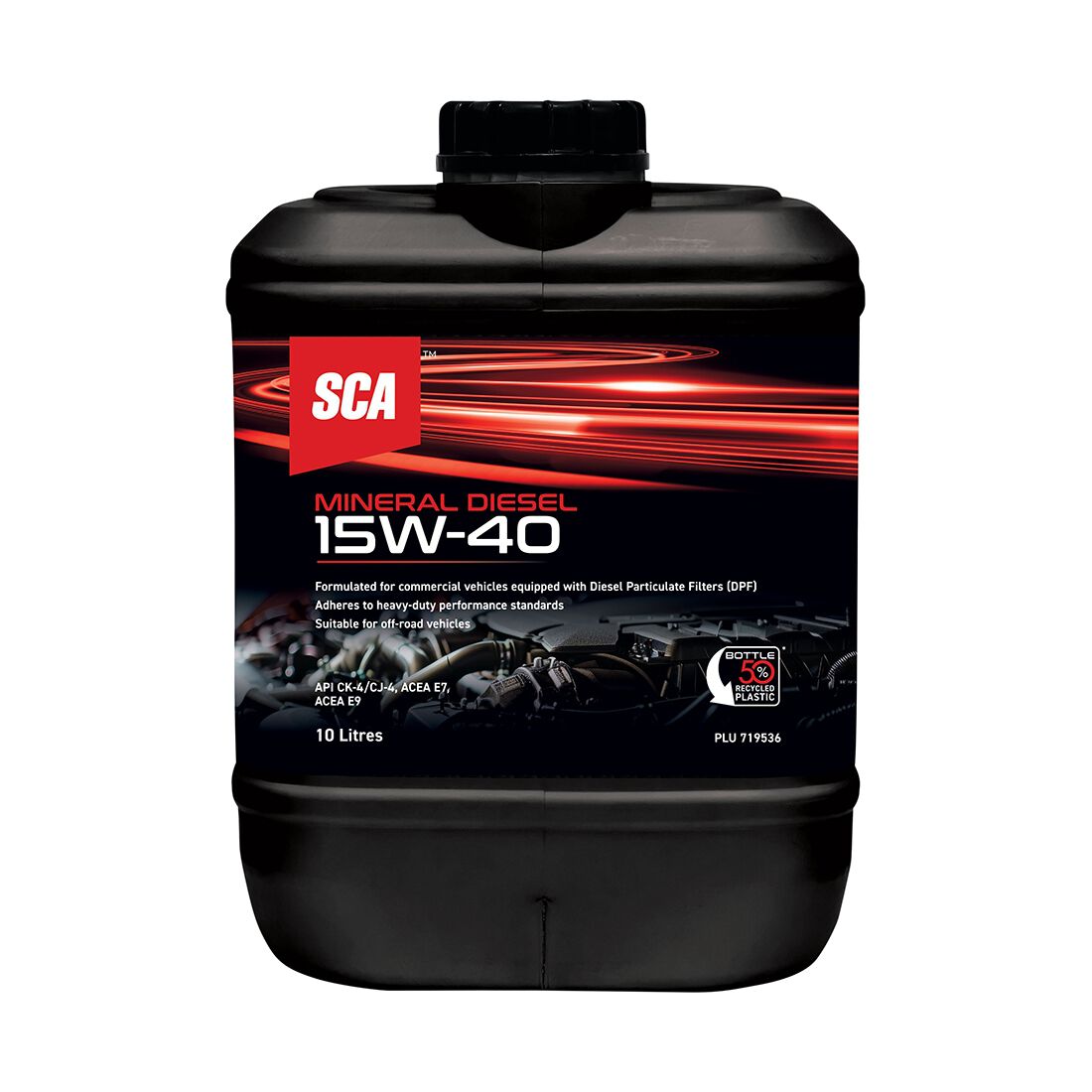SCA Heavy Duty Diesel Engine Oil 15W-40 10 Litre, , scaau_hi-res