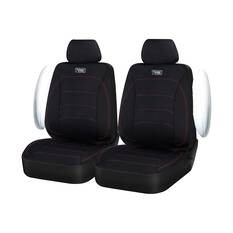 Ridge Ryder Neoprene Seat Covers Black/Red 30SAB, , scaau_hi-res