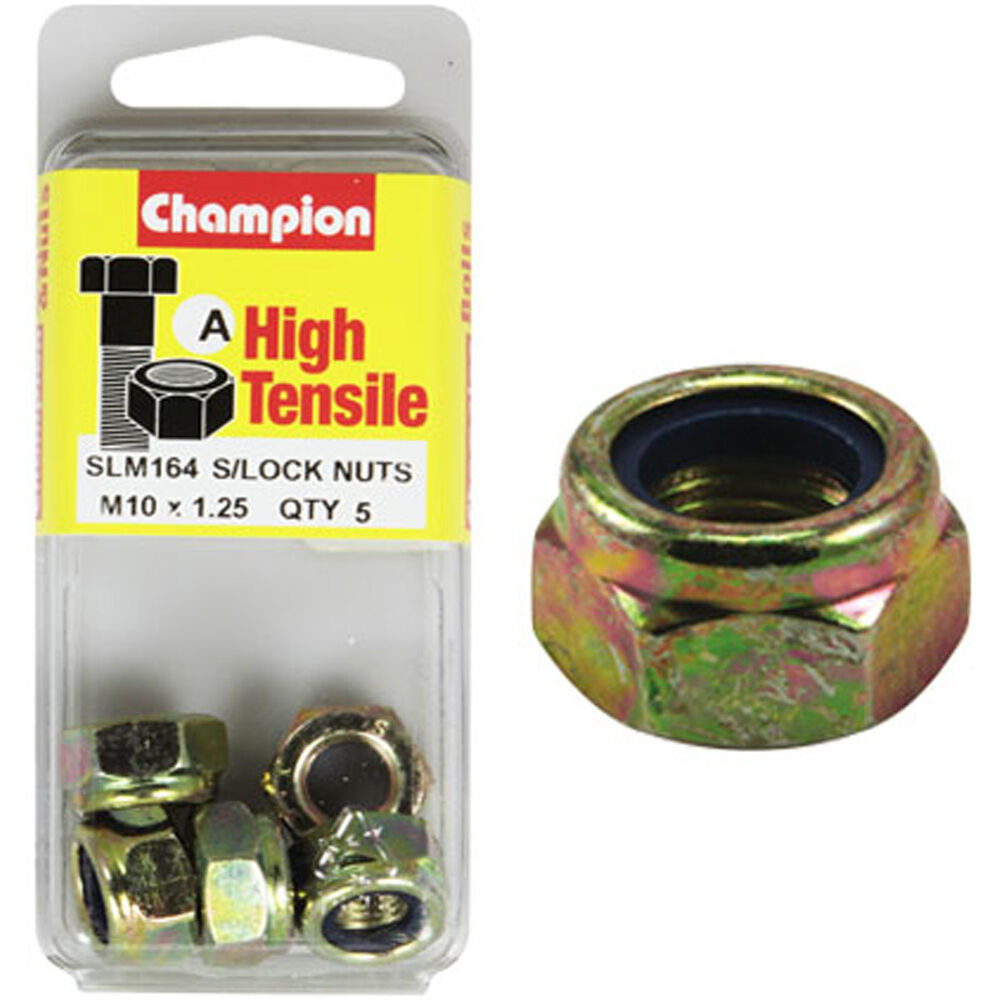 Nyloc Nuts M10 X 1.25 Supercheap Auto