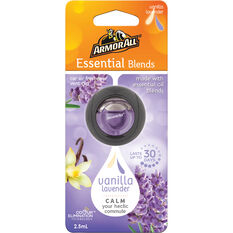 Armor All Vent Air Freshener Essential Blends Vanilla Lavender 2.5mL, , scaau_hi-res