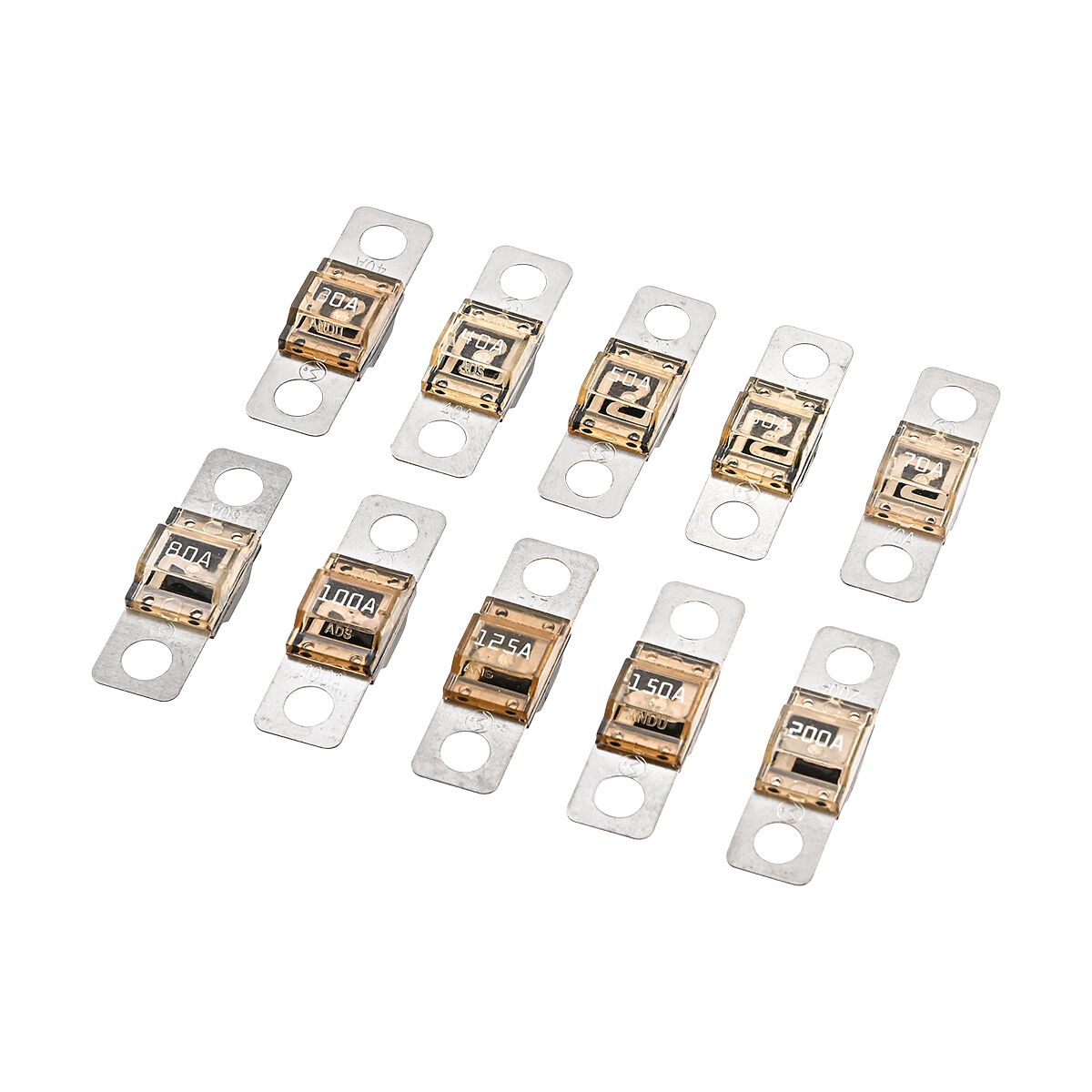 SCA Automotive Midi Fuses - Assorted - 10 Pack, , scaau_hi-res