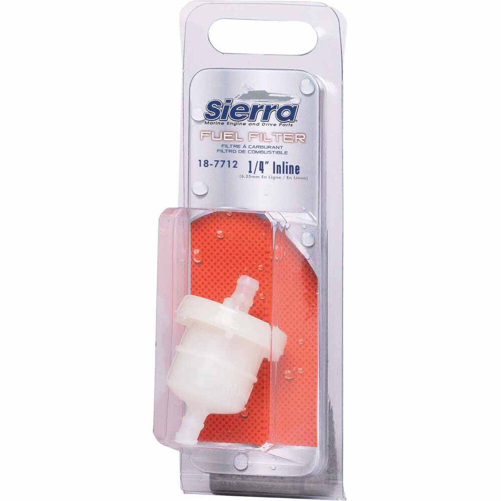 Sierra Fuel Filter 6.35mm Inline Plastic S187712 Supercheap Auto