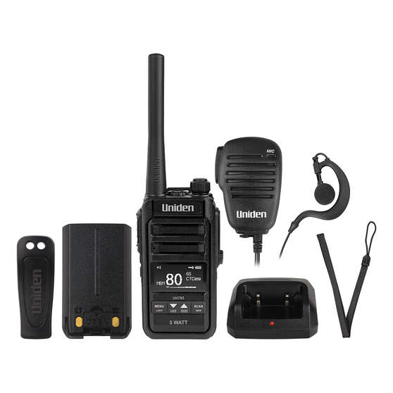 Uniden UH785 5W UHF Handheld Radio, , scaau_hi-res