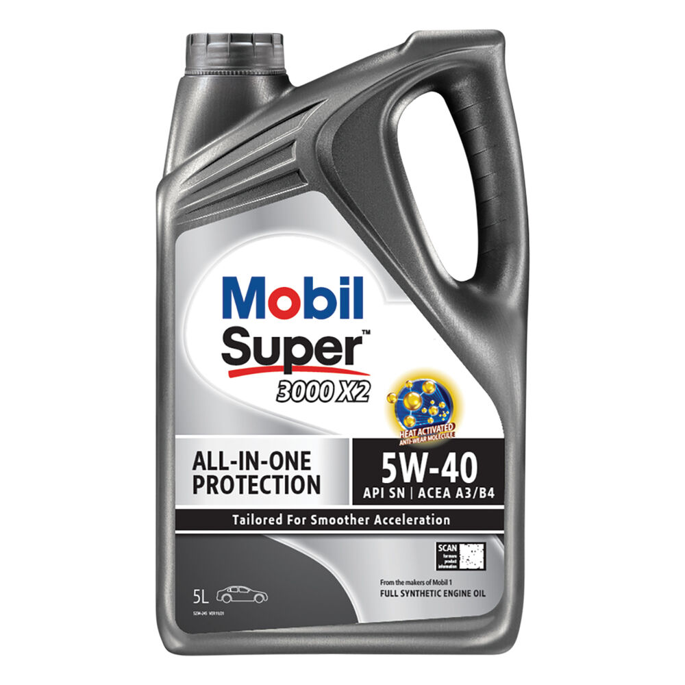 Mobil Super 3000 X2 Engine Oil 5W40 5 Litre Supercheap Auto