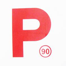 SCA P Plate - Magnetic, NSW (90), 2 Pack, , scaau_hi-res