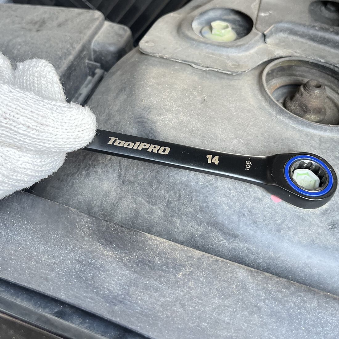 ToolPRO 12PC 90T Ratchet Spanner Set, , scaau_hi-res