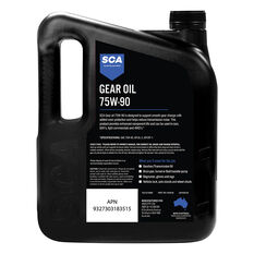 SCA Gear Oil 75W-90 Semi Synthetic 4 Litre, , scaau_hi-res