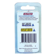 Altrex Electric and Hybrid Vehicle Tags - 2 Pack, , scaau_hi-res