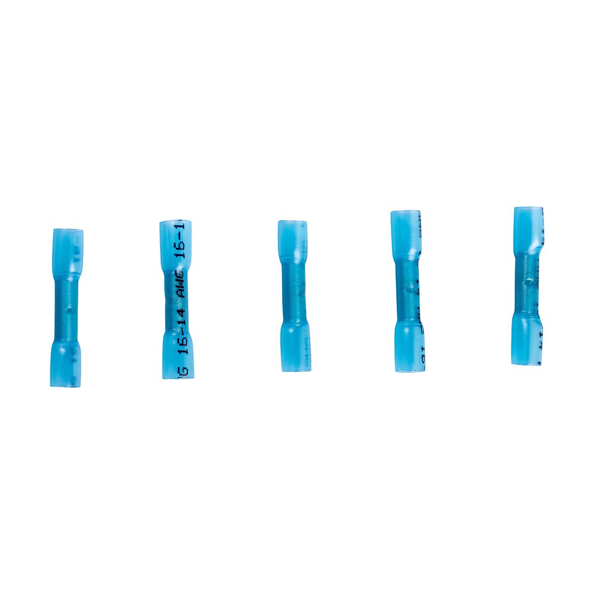 Hardkorr Cable Joiner (Butt Splice) - 4mm, Blue, 5 Pack, , scaau_hi-res
