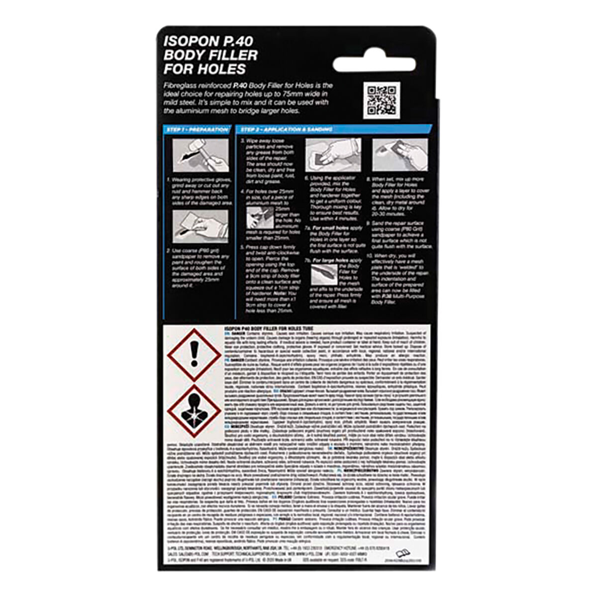 Filler Body Car Hole