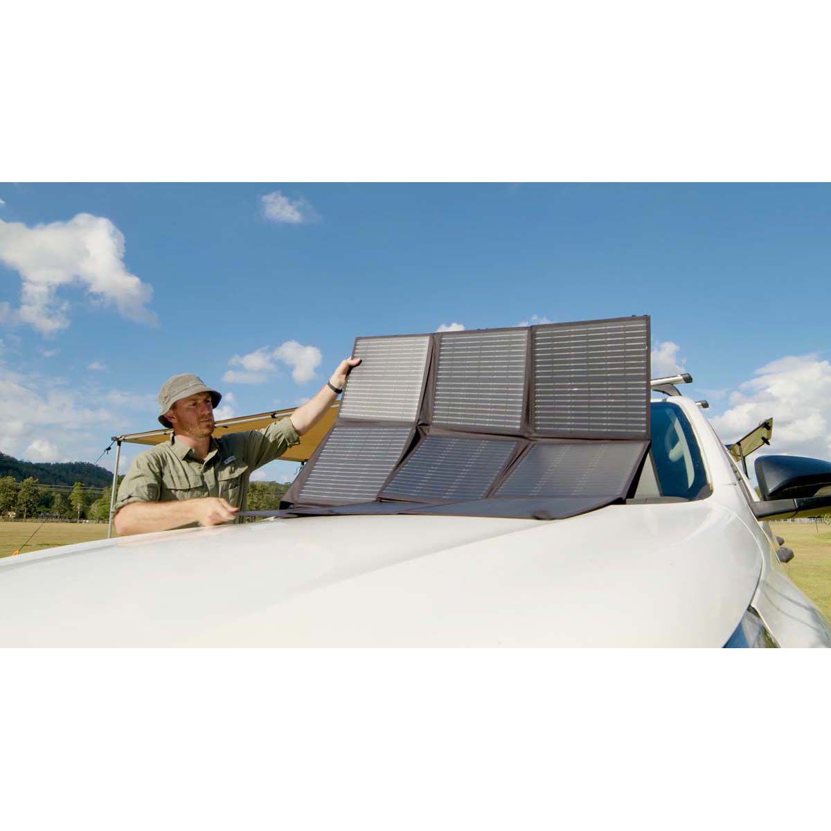 XTM 200W Folding Solar Blanket, , scaau_hi-res