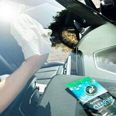 Turtle Wax Clear Vue Glass Wipes 24 Pack, , scaau_hi-res