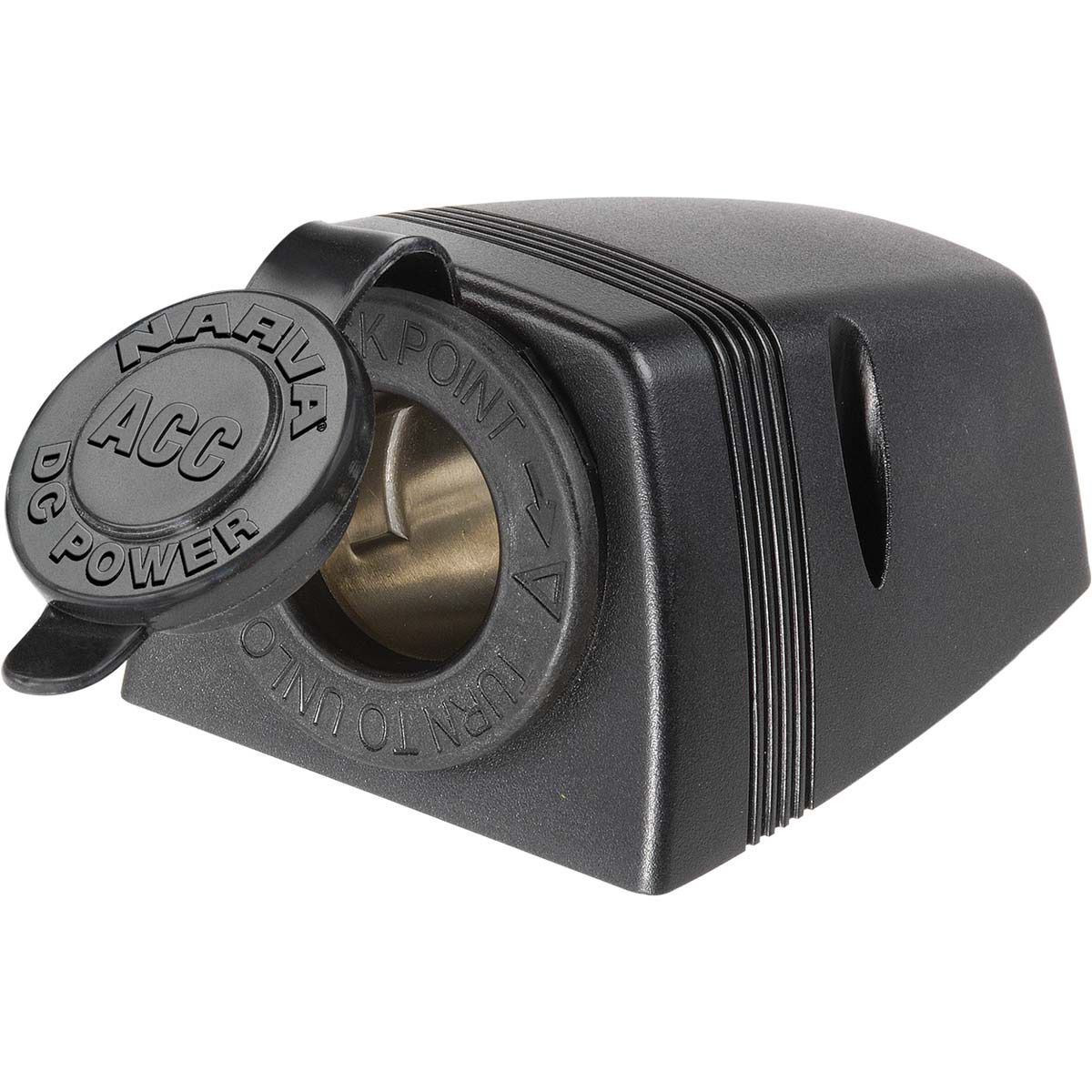 Narva 12/24V LED Accessory Socket - Heavy Duty, 20 Amp, Surface Mount, , scaau_hi-res