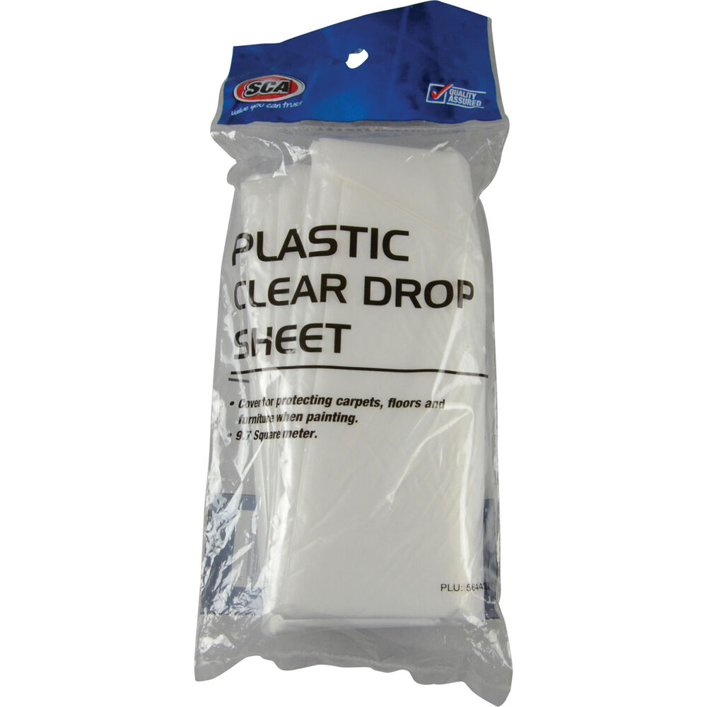 SCA Plastic Drop Sheet 9.7m2 Supercheap Auto