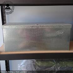 SCA Galvanised Tool Box 25 Litre, , scaau_hi-res