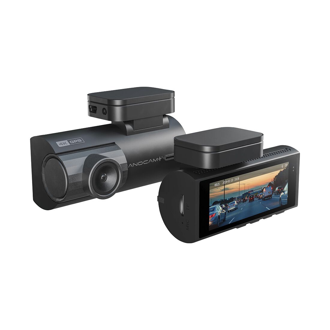 Nanocam+ 4K/1080p Dual Channel Dash Camera NCPDVR302, , scaau_hi-res