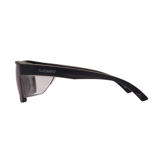 LOST Sunglasses Mechanic Safety Mirror Polarised Matt Black Blue, , scaau_hi-res