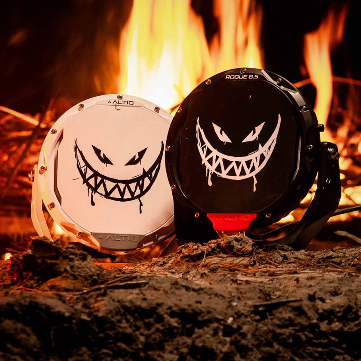 ALTIQ&trade; Rogue Mk3 Villain Driving Light Cover 7 inch, , scaau_hi-res