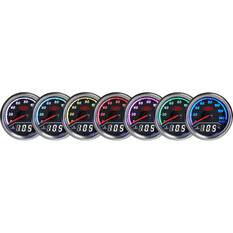 SAAS Dual Oil Pressure / Water Temperature Trax Gauge - Black, , scaau_hi-res