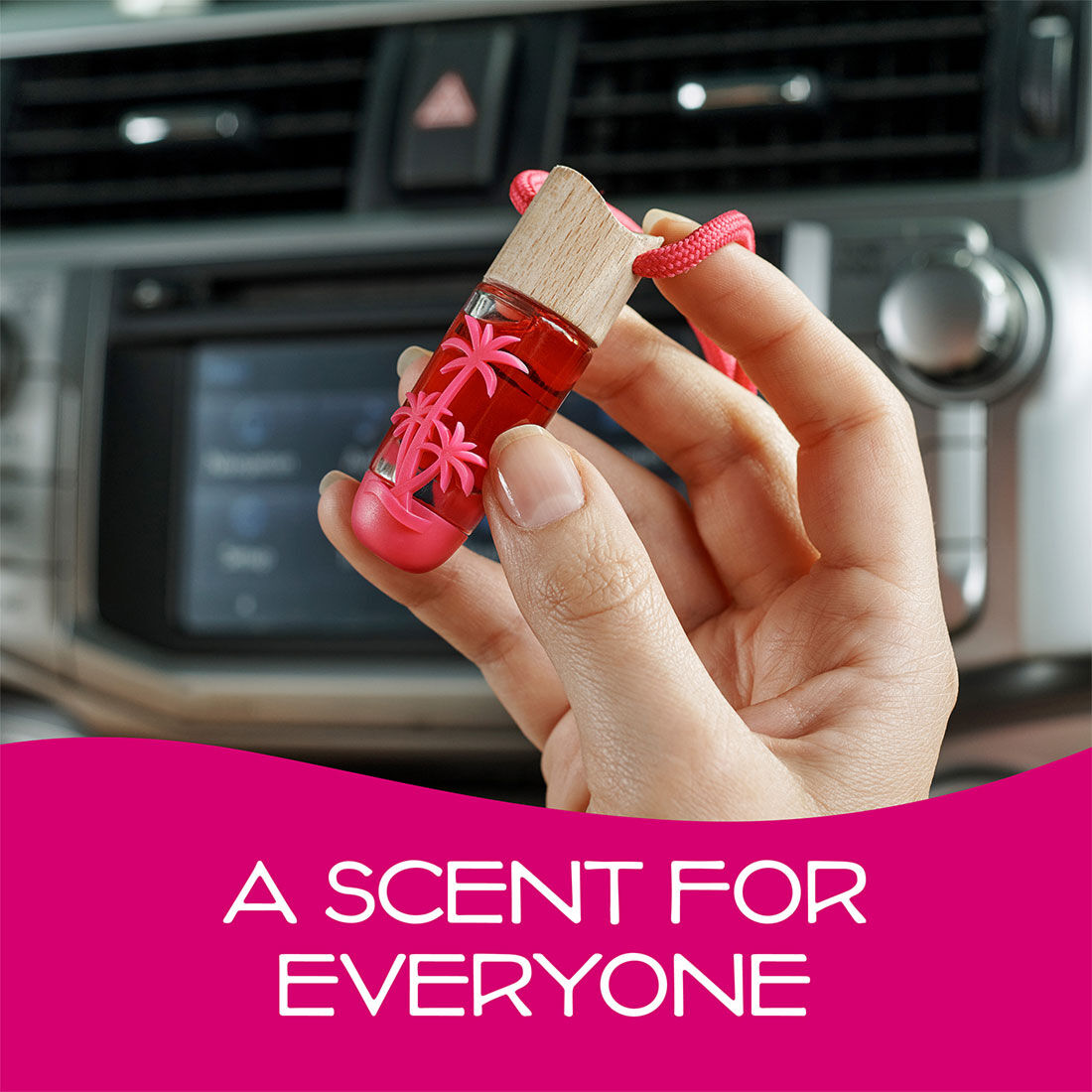 California Scents Hanging Vial Coronado Cherry Car Air Freshener - 1PK, , scaau_hi-res