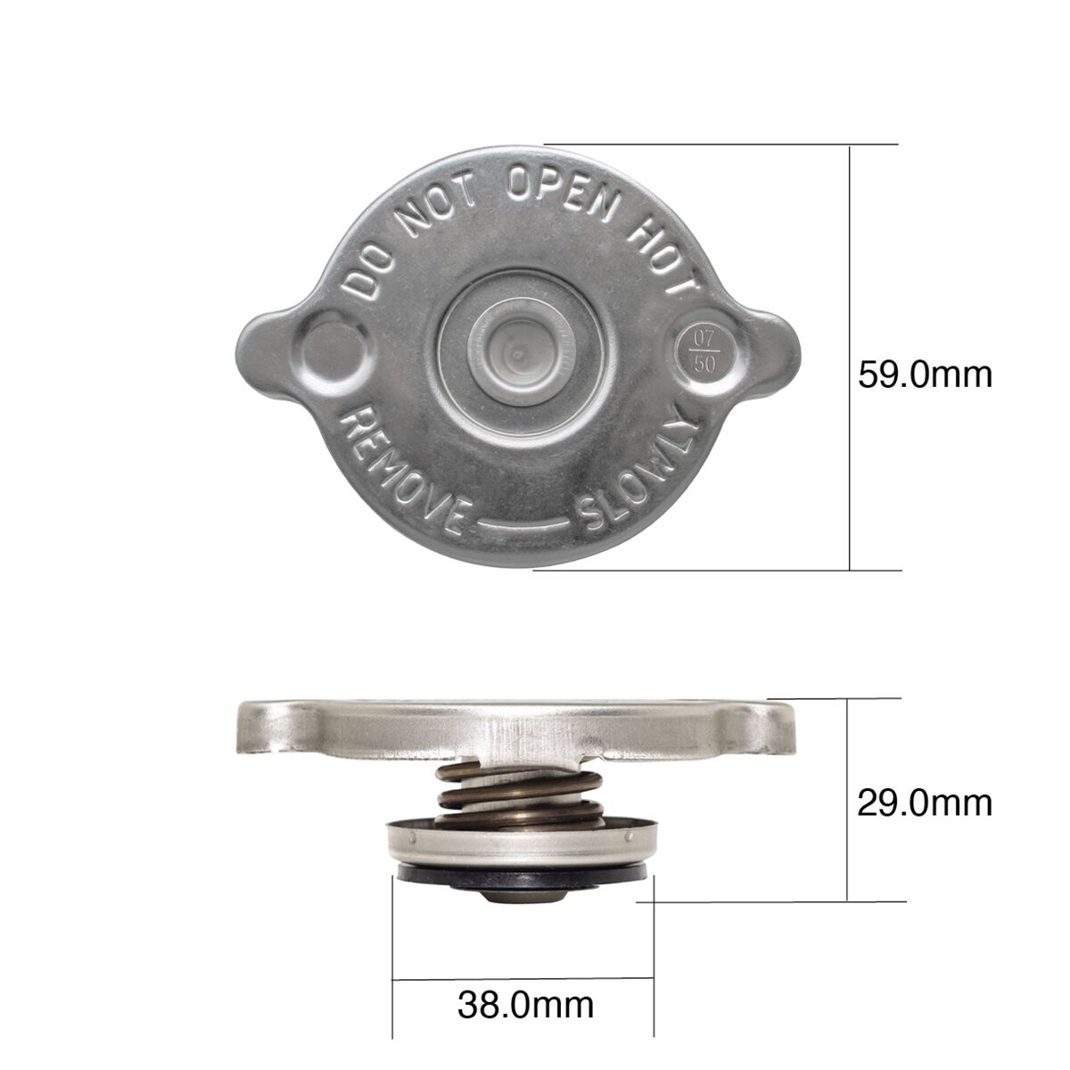 Tridon Radiator Cap CN0750, , scaau_hi-res