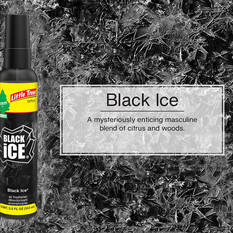Little Trees Spray Air Freshener Black Ice 103ml, , scaau_hi-res